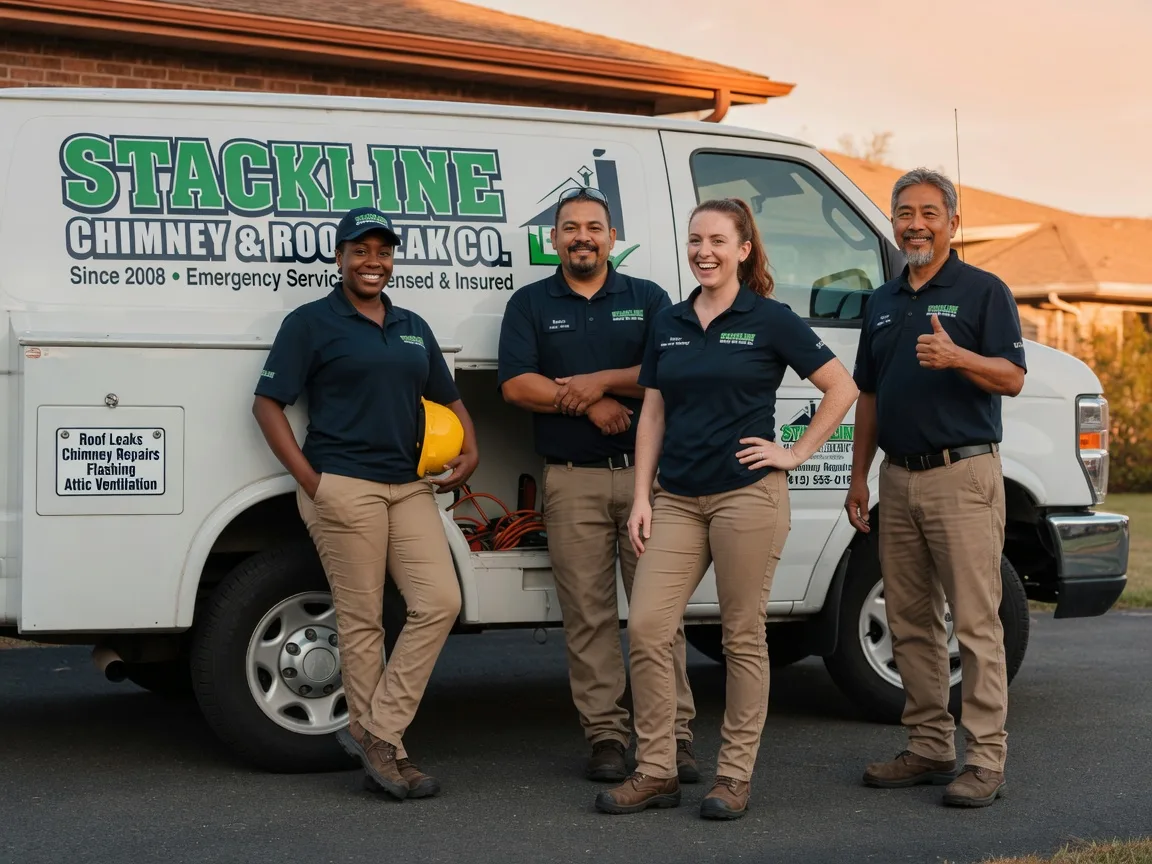 Chimney flashing repair company in Jasper, MO